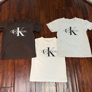 KITH x Calvin Klein 3 pack Kids T-Shirt- Size 7